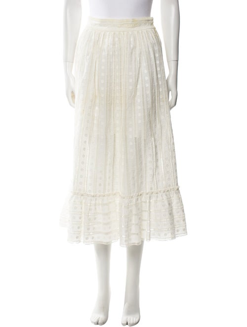 Zimmermann Melody Ladder Midi Length Skirt
