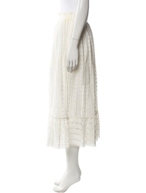 Zimmermann Melody Ladder Midi Length Skirt