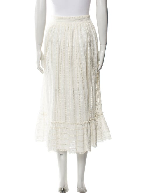 Zimmermann Melody Ladder Midi Length Skirt