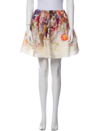 Zimmermann Linen Mini Skirt