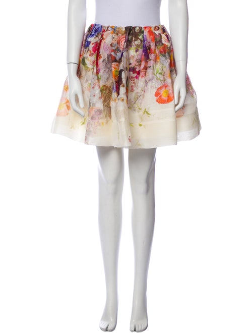 Zimmermann Linen Mini Skirt