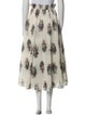 Zimmermann Floral Print Midi Length Skirt