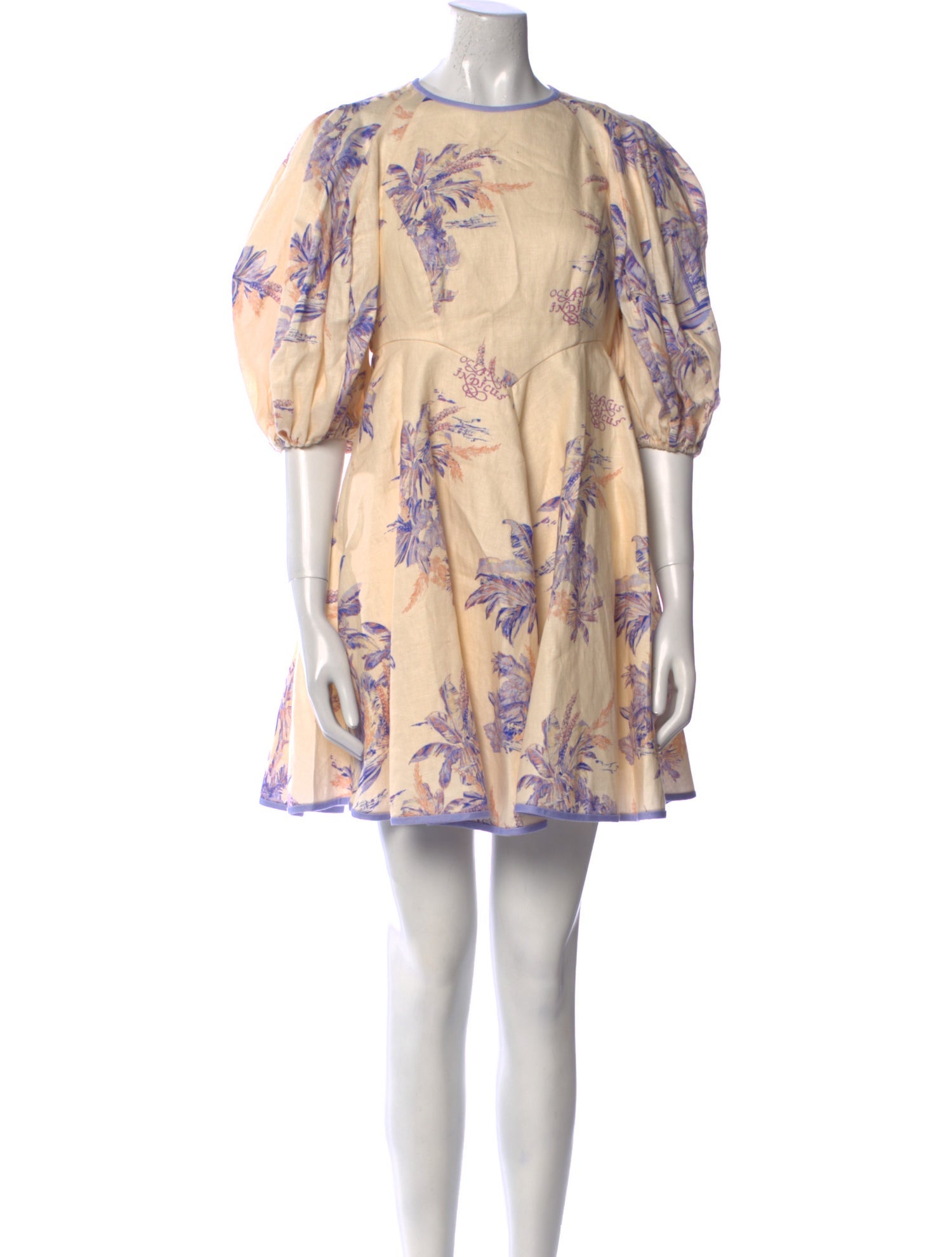 Zimmermann Linen Mini Dress w/ Tags