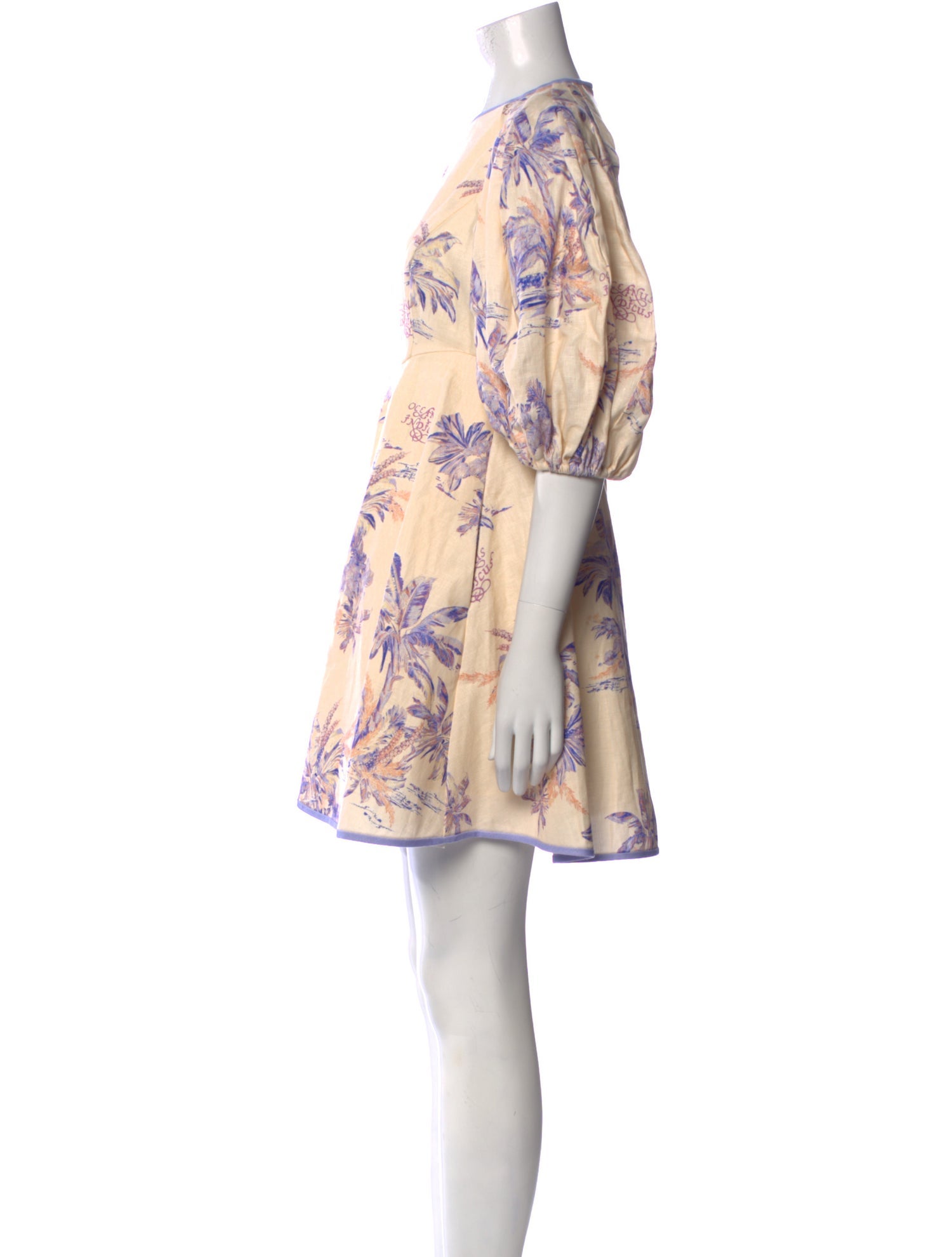 Zimmermann Linen Mini Dress w/ Tags