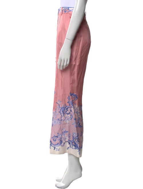 Zimmermann Floral Print Wide Leg Pants