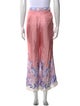 Zimmermann Floral Print Wide Leg Pants