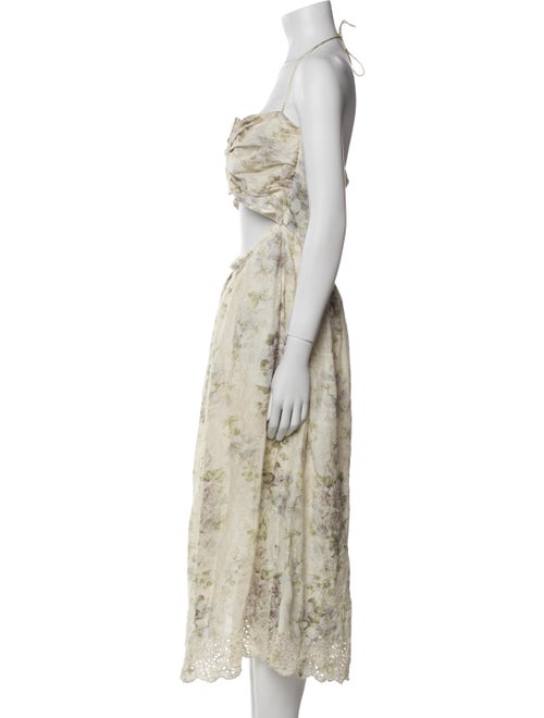 Zimmermann Linen Midi Length Dress