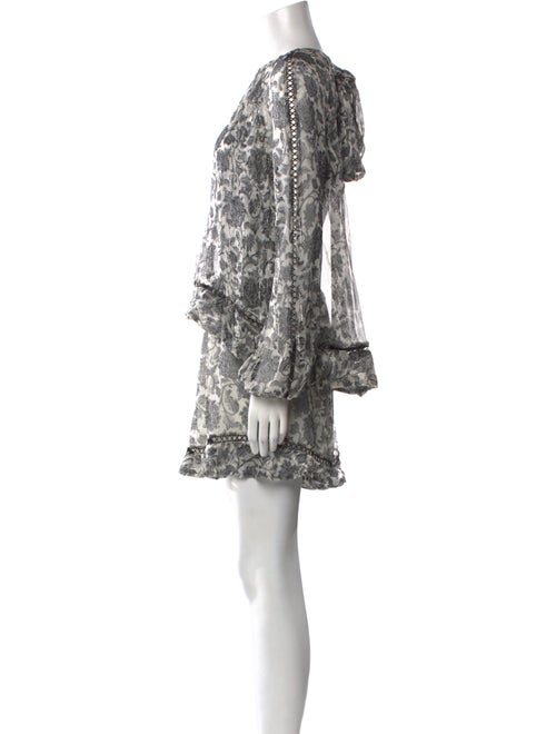 Zimmermann Silk Floral Print Romper