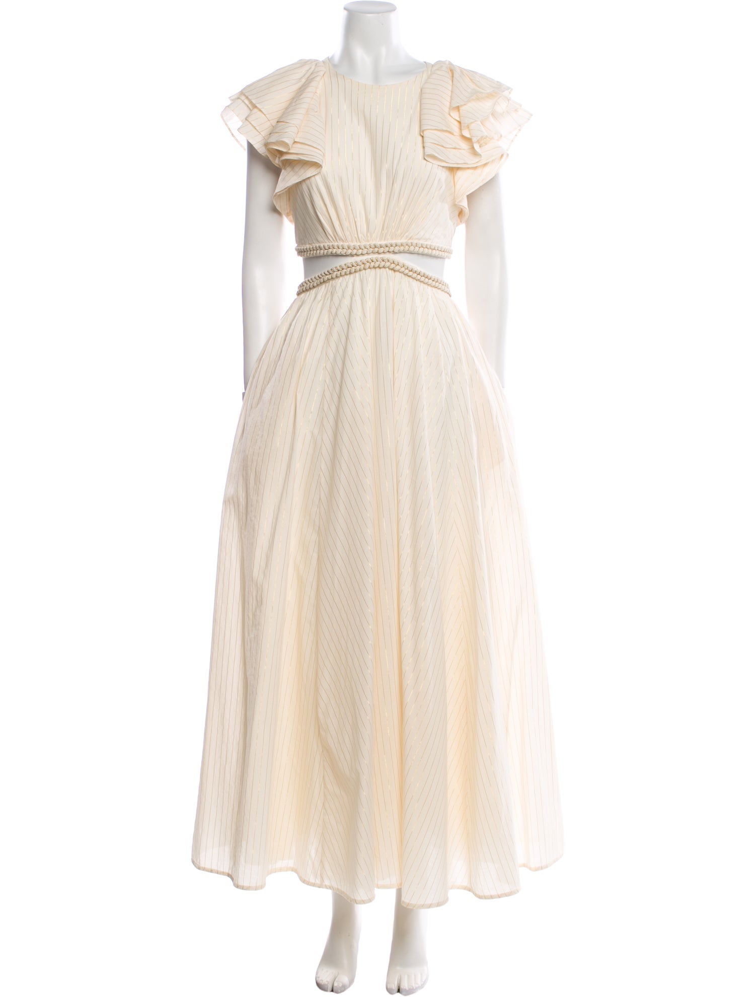 Zimmermann Crew Neck Long Dress