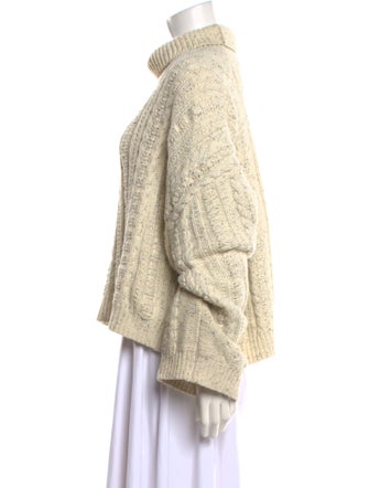 Zimmermann Linen Turtleneck Sweatshirt