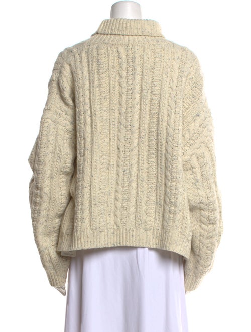 Zimmermann Linen Turtleneck Sweatshirt