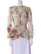 Zimmermann Silk Floral Print Blouse