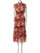Zimmermann Floral Print Long Dress