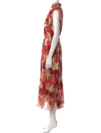 Zimmermann Floral Print Long Dress