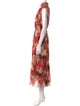 Zimmermann Floral Print Long Dress