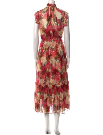 Zimmermann Floral Print Long Dress