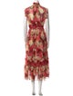Zimmermann Floral Print Long Dress