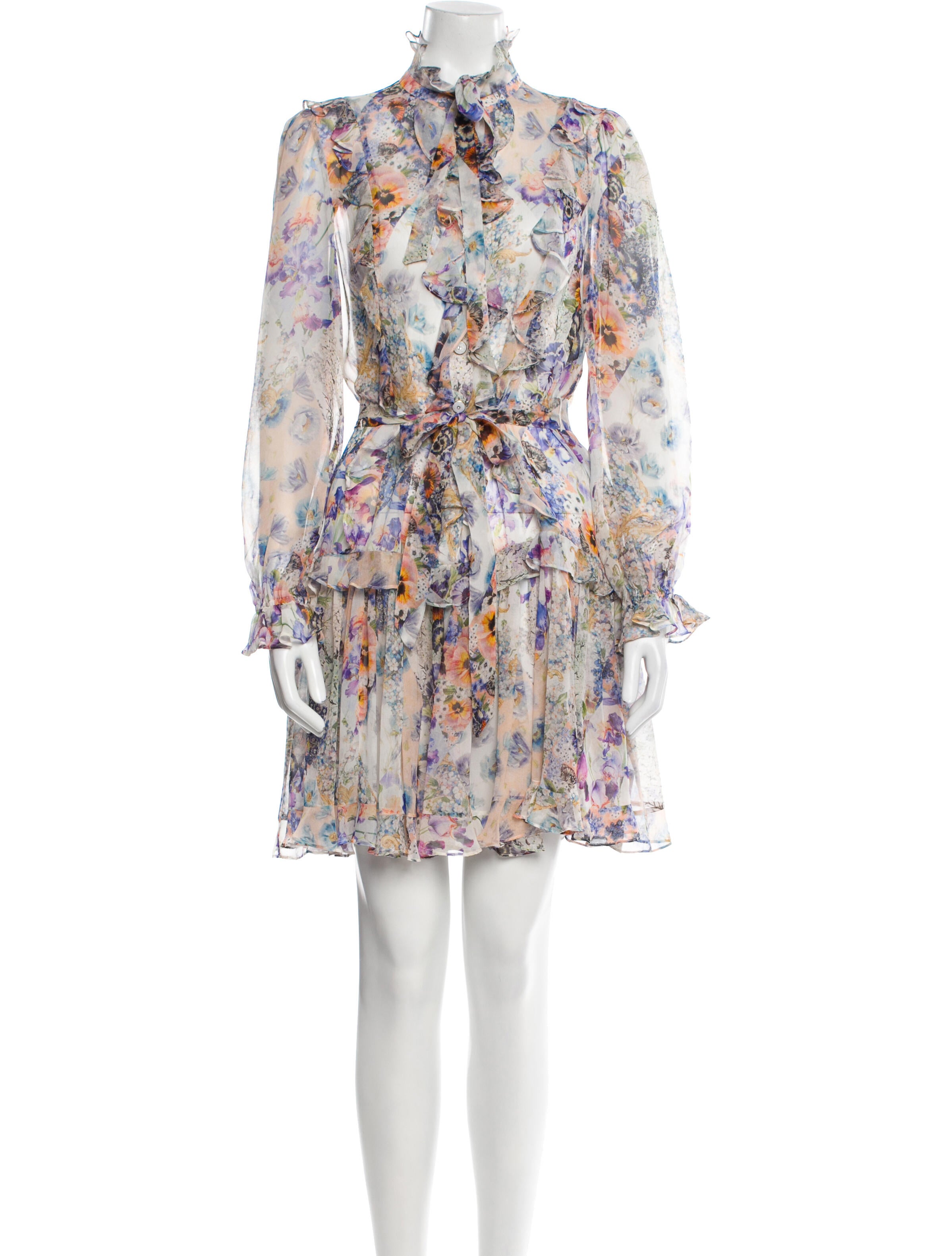 Zimmermann Silk Mini Dress