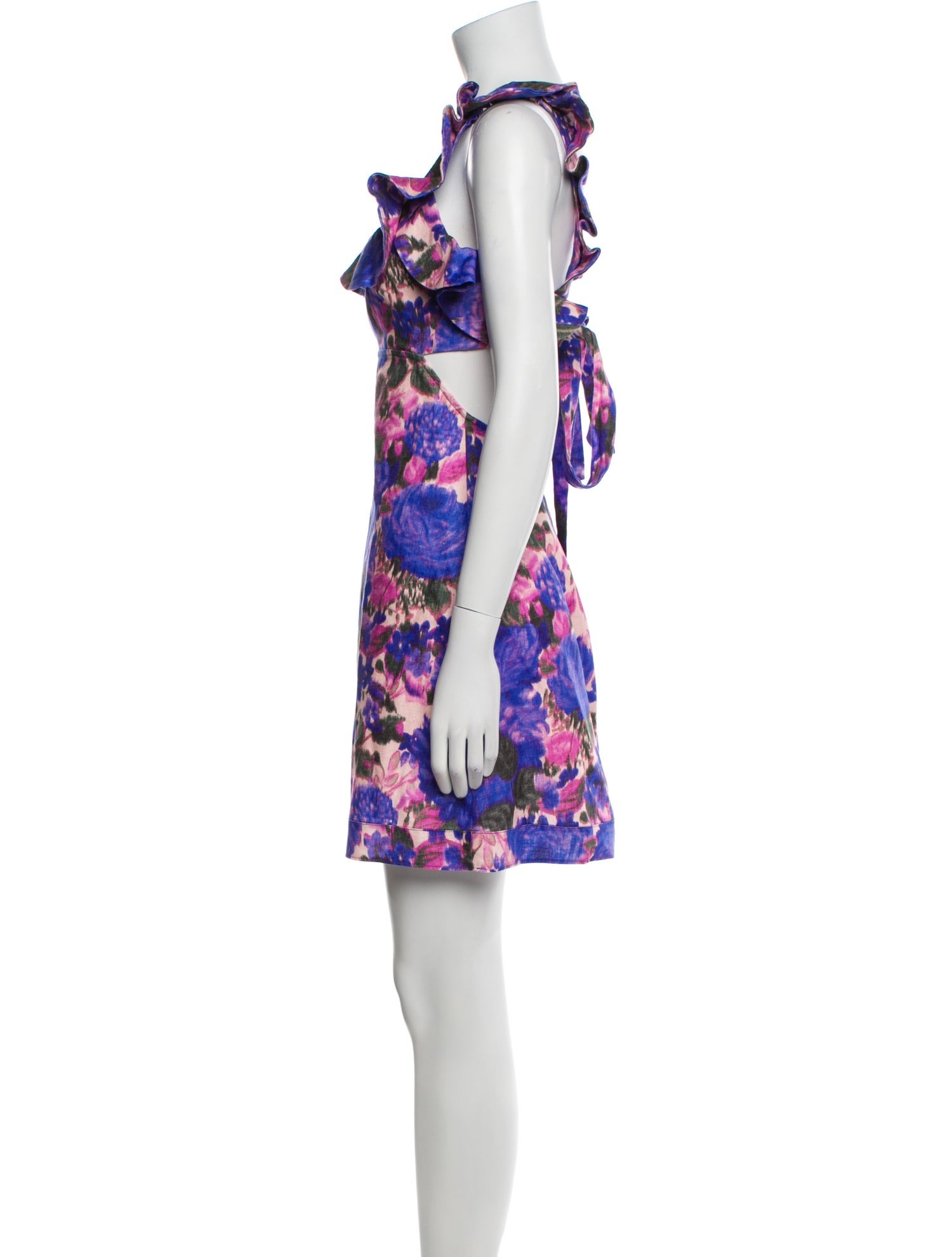 Zimmermann Linen Knee-Length Dress