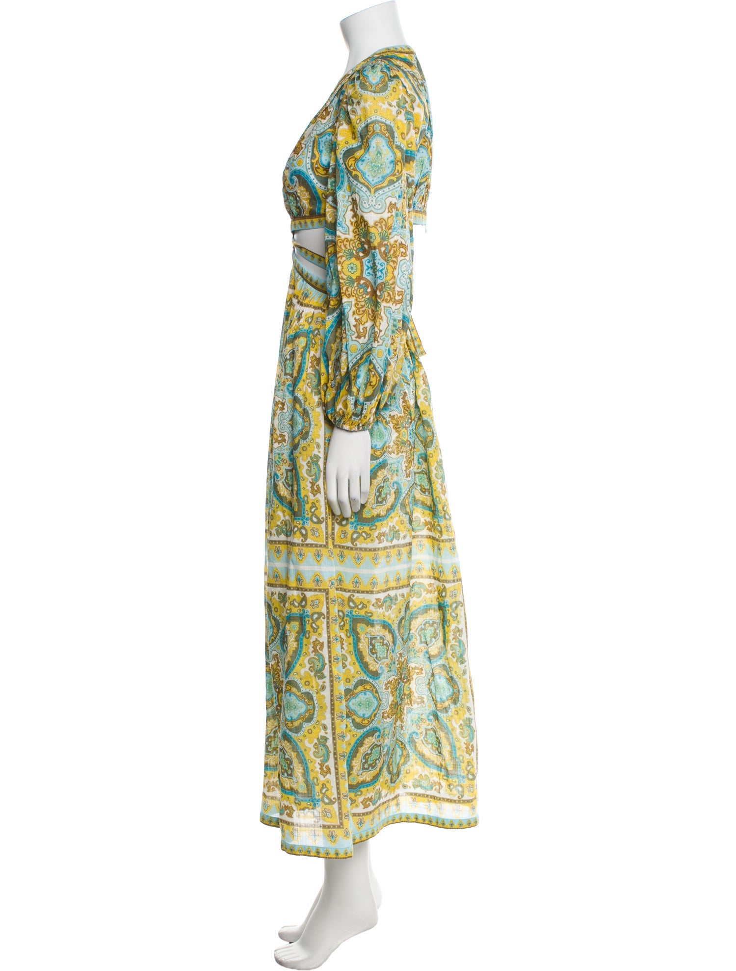 Zimmermann Floral Pattern Long Dress