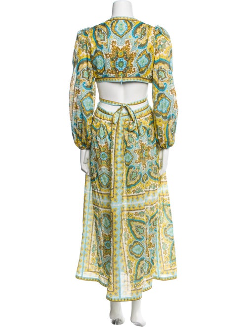 Zimmermann Floral Pattern Long Dress