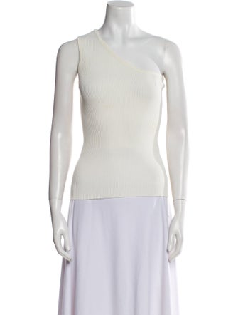 Zimmermann One-Shoulder Sleeveless Top