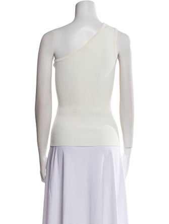 Zimmermann One-Shoulder Sleeveless Top