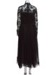 Zimmermann Lace Pattern Midi Length Dress