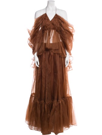 Zimmermann Silk Printed Skirt Set