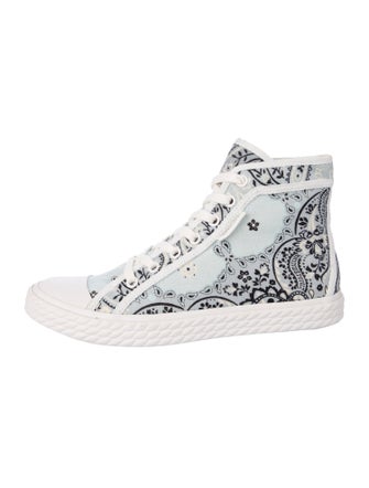 Zimmermann Canvas Printed Sneakers