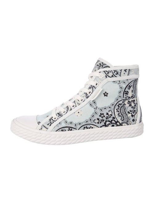 Zimmermann Canvas Printed Sneakers