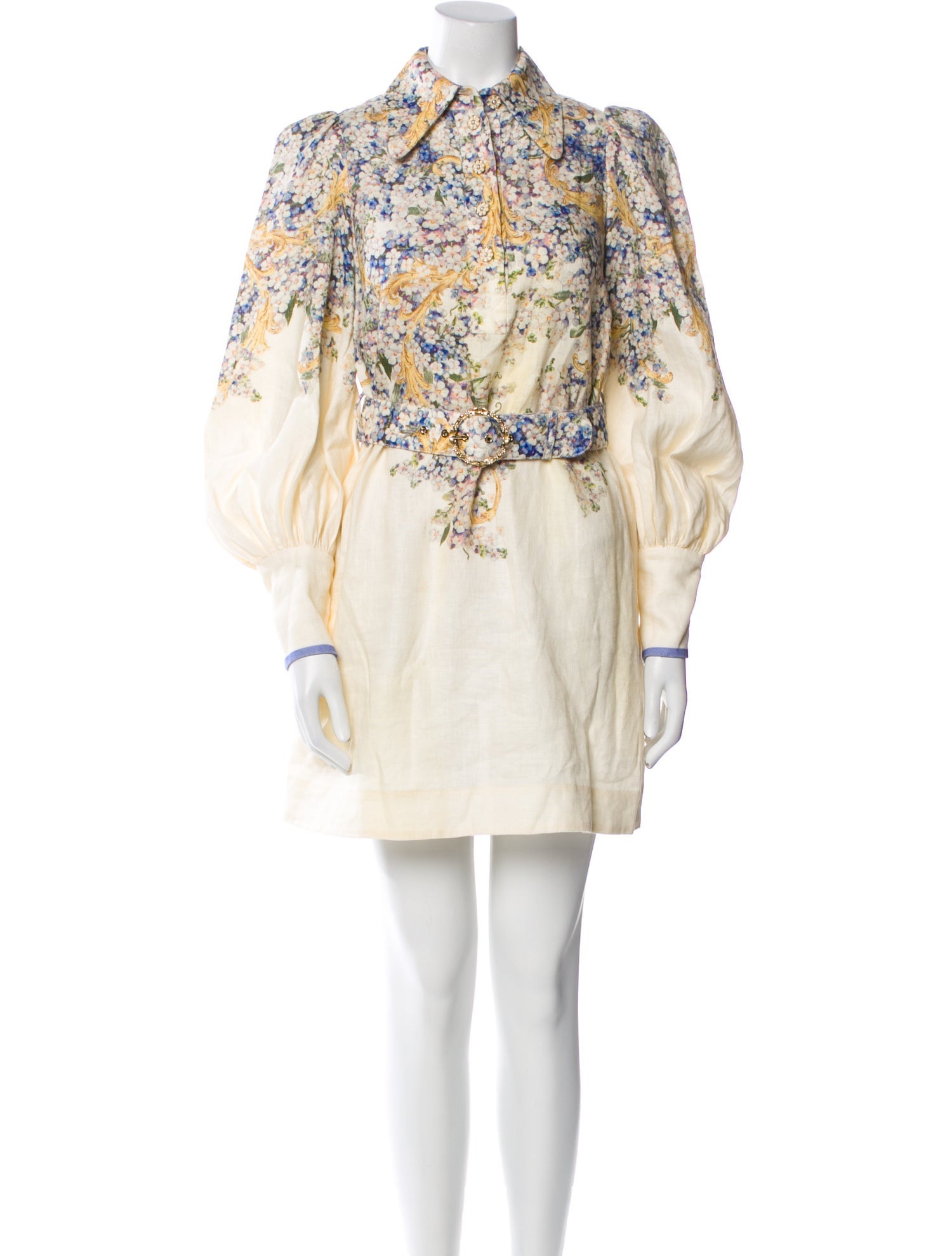 Zimmermann Linen Mini Dress