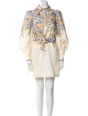 Zimmermann Linen Mini Dress
