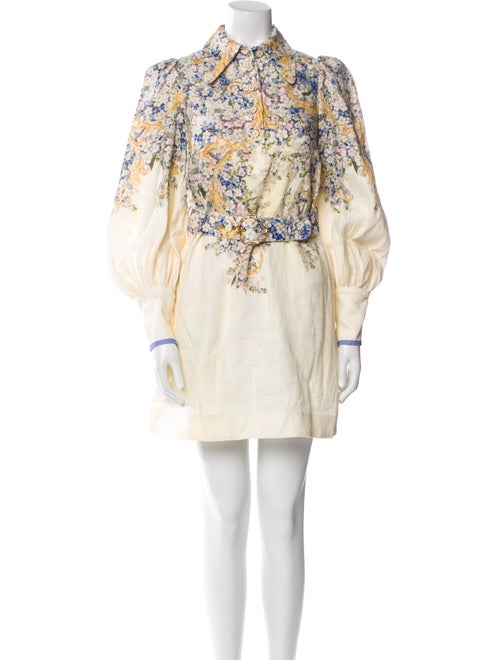 Zimmermann Linen Mini Dress