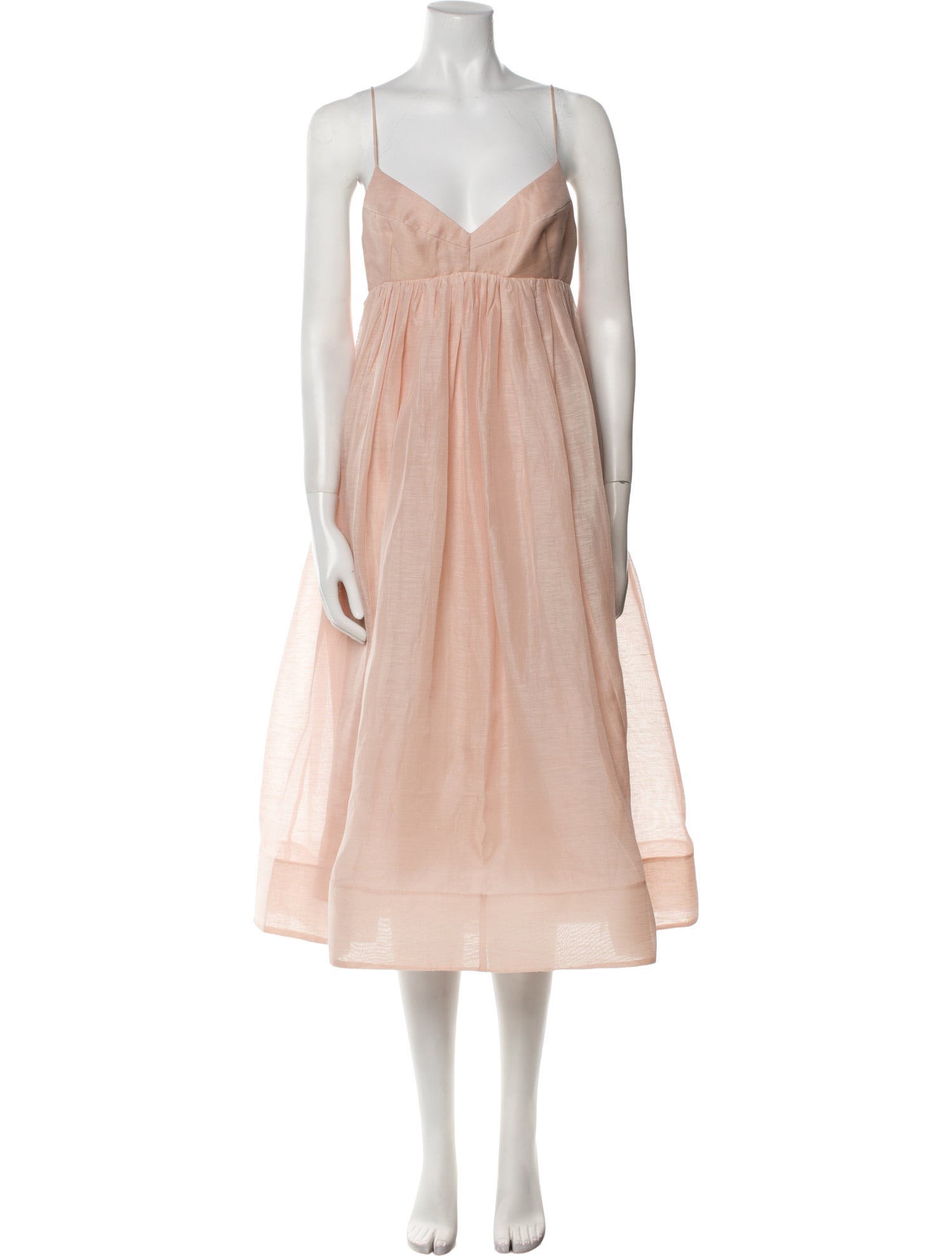 Zimmermann Linen Midi Length Dress