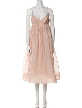 Zimmermann Linen Midi Length Dress