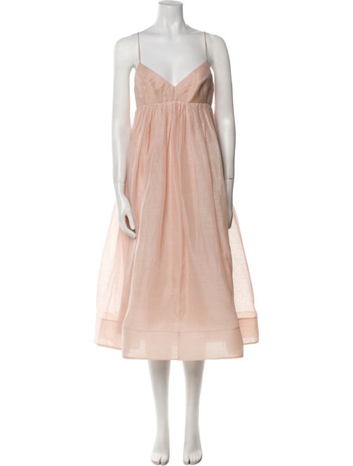 Zimmermann Linen Midi Length Dress