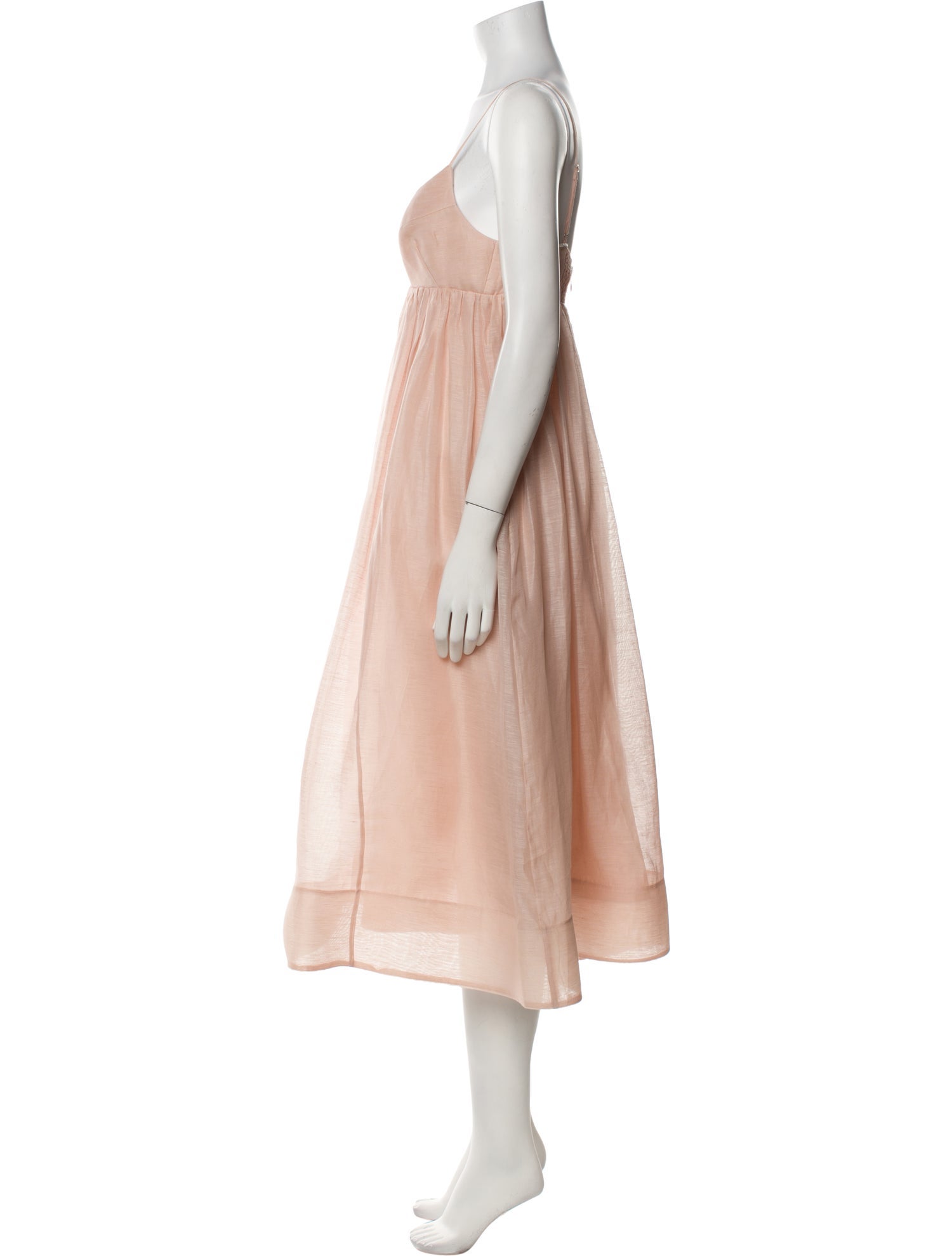 Zimmermann Linen Midi Length Dress