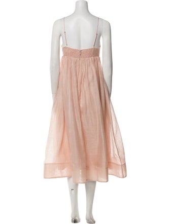 Zimmermann Linen Midi Length Dress