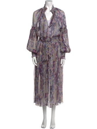 Zimmermann Silk Long Dress