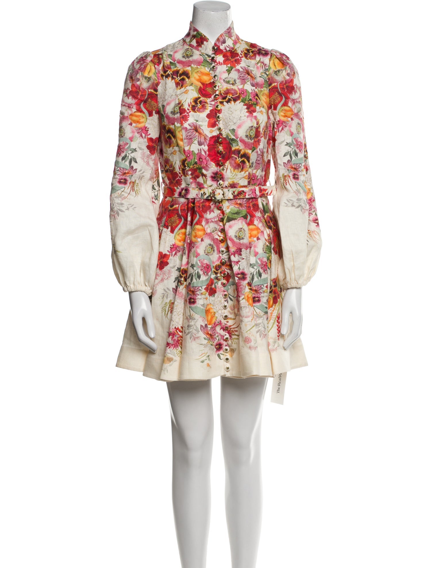 Zimmermann Linen Mini Dress