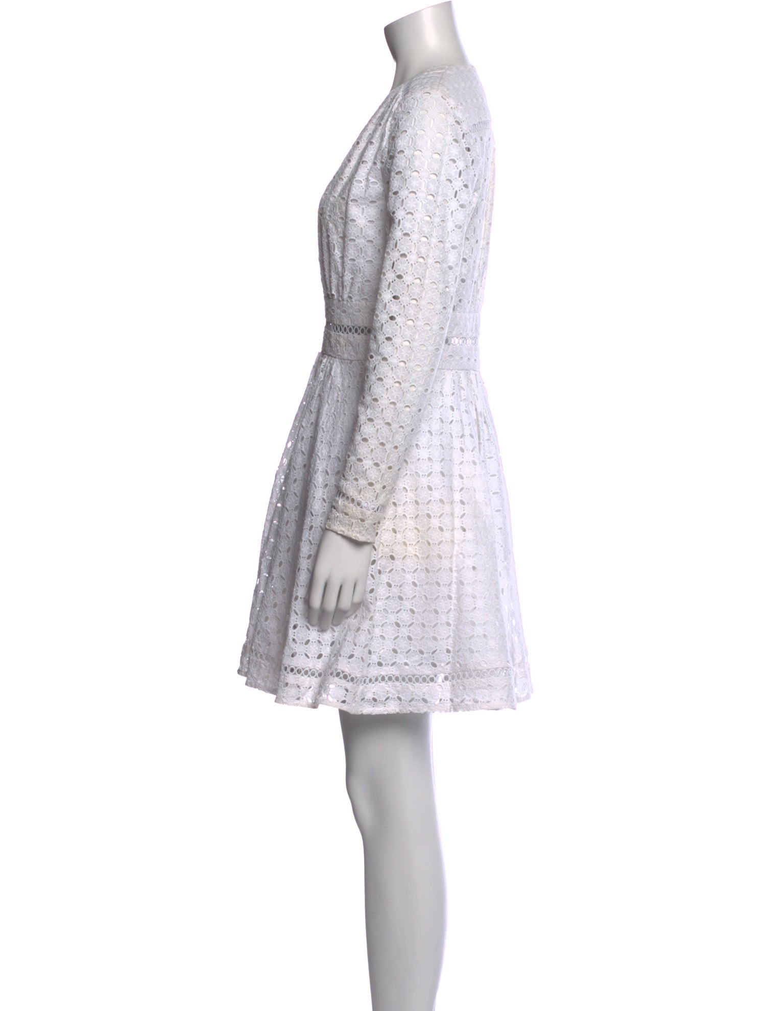 Zimmermann Lace Pattern Mini Dress