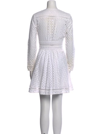 Zimmermann Lace Pattern Mini Dress