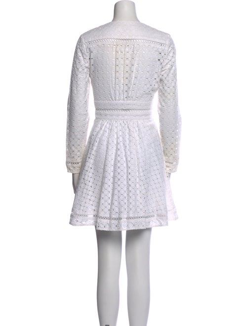 Zimmermann Lace Pattern Mini Dress