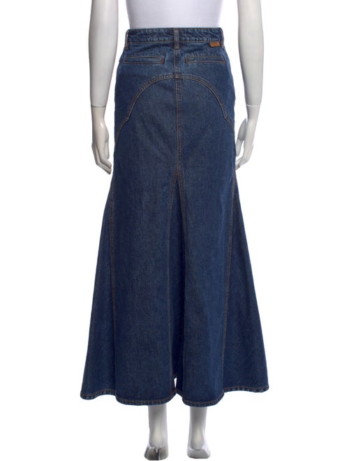 Zimmermann Embroidered Accent Long Skirt