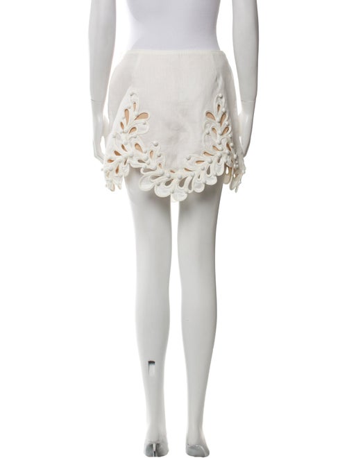 Zimmermann Linen Mini Skirt