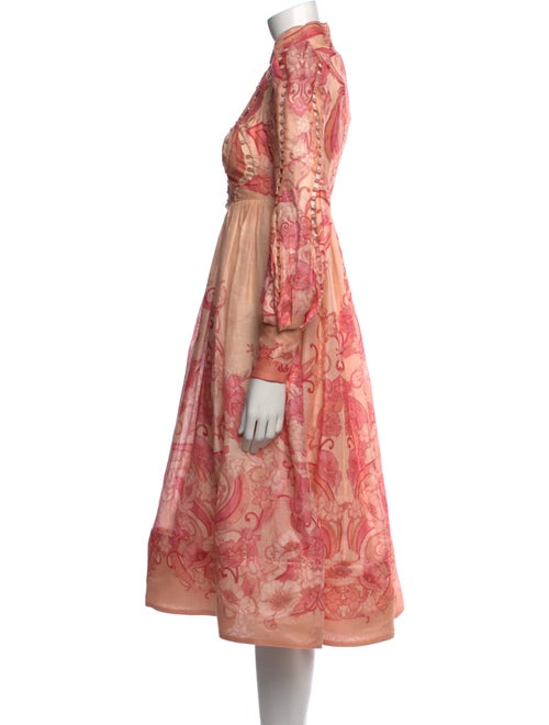 Zimmermann Linen Midi Length Dress
