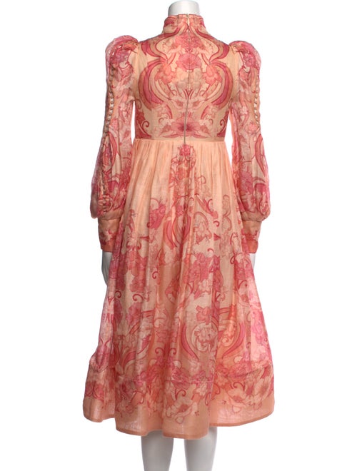 Zimmermann Linen Midi Length Dress