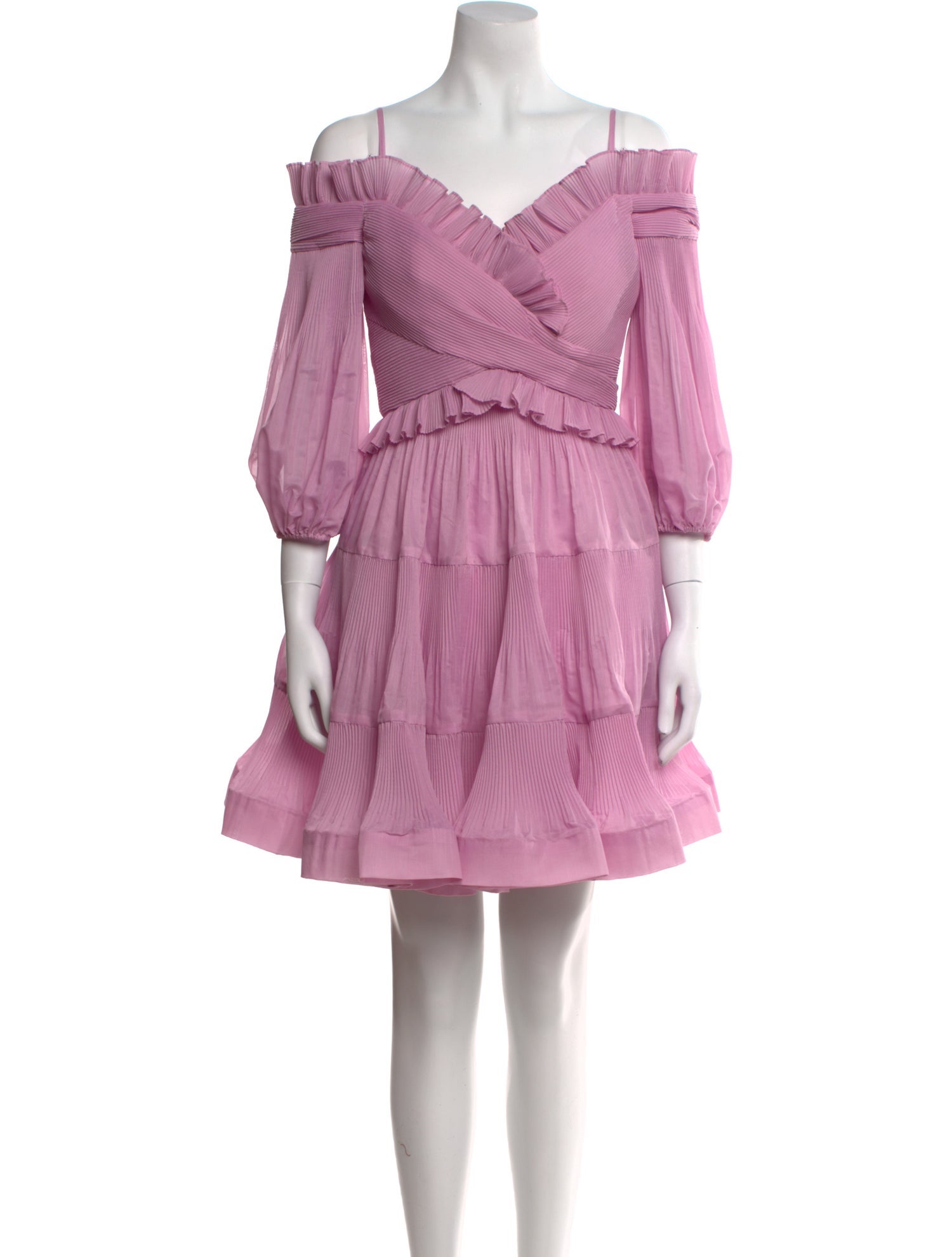 Zimmermann Off-The-Shoulder Mini Dress