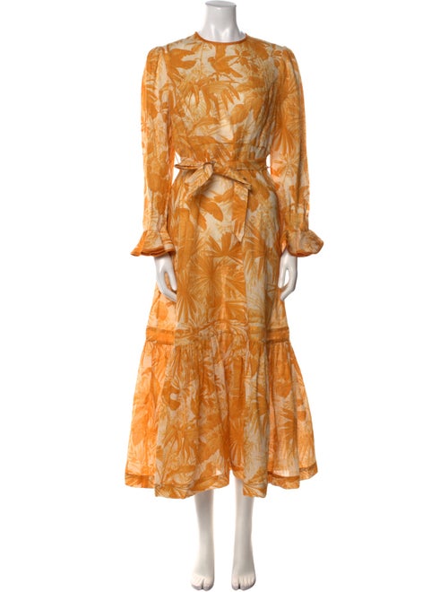 Zimmermann Linen Long Dress